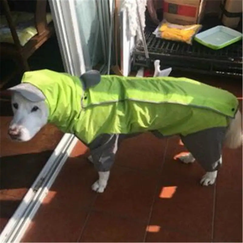 Dog Waterproof Raincoat Jumpsuit