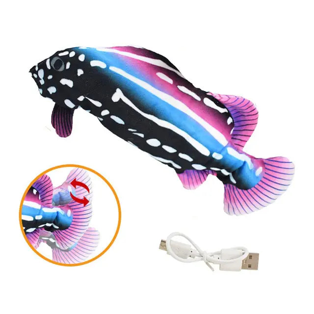 Pet Interactive Electronic Floppy Fish Toys