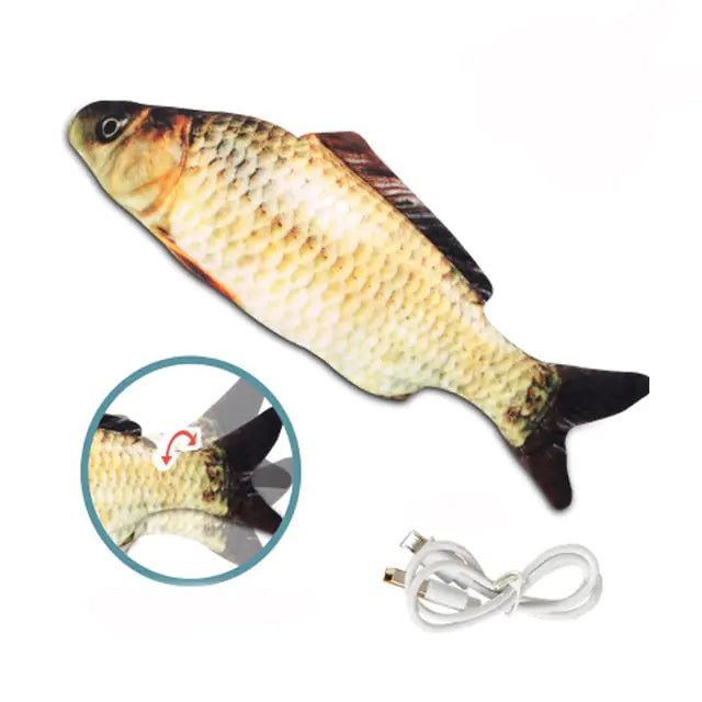 Pet Interactive Electronic Floppy Fish Toys