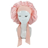 Women Satin Sleeping / Shower Cap