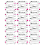 12 Style Reusable DIY Eyebrow Stencil Set