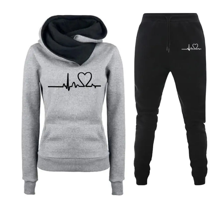 Winter Tracksuit Set: Hoodie + Pants