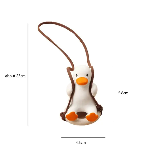 Swing Duck Rearview Mirror Pendant