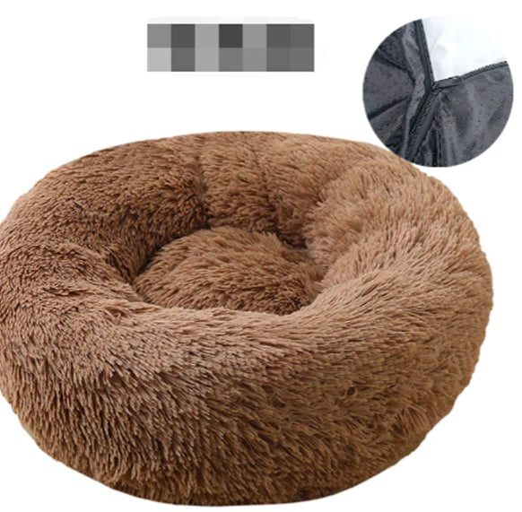 Comfortable Dog Bed Donut Cuddler