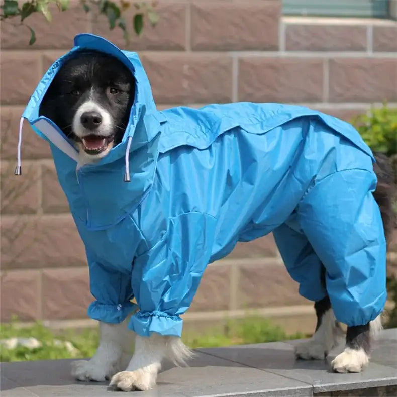 Dog Waterproof Raincoat Jumpsuit