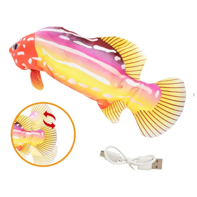 Pet Interactive Electronic Floppy Fish Toys