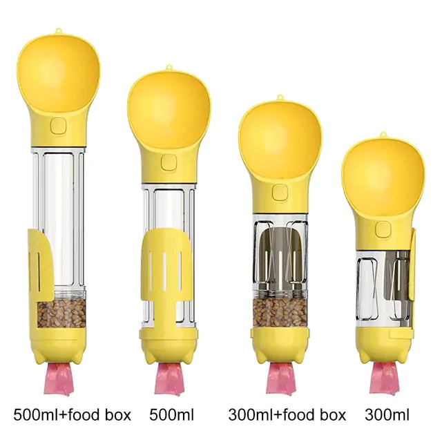 Pet Travel Drinker and Poop Dispenser