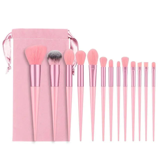 Soft 'N' Fluffy Makeup Brushes Set 13pcs