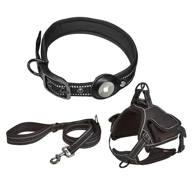 AirTag Pet Harness Vest Set