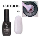 2 in 1 Glitter Nail Polish Base