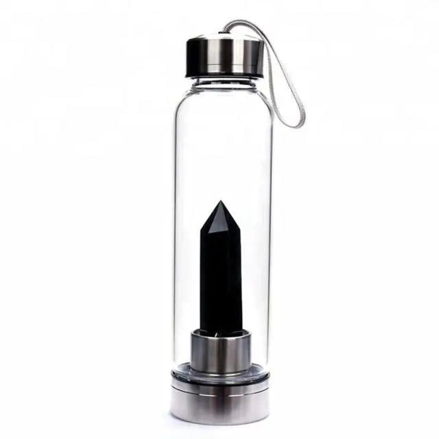 Natural Crystal Stone Water Bottle