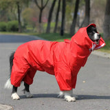 Dog Waterproof Raincoat Jumpsuit