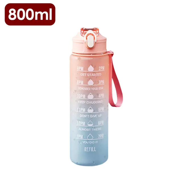 Water Bottle With LEVEL Marker