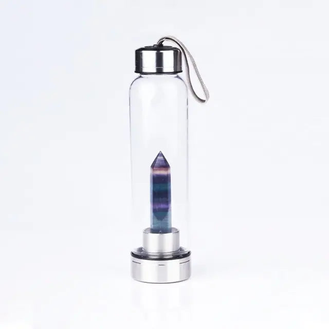 Natural Crystal Stone Water Bottle