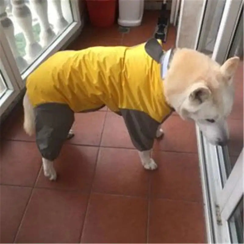 Dog Waterproof Raincoat Jumpsuit