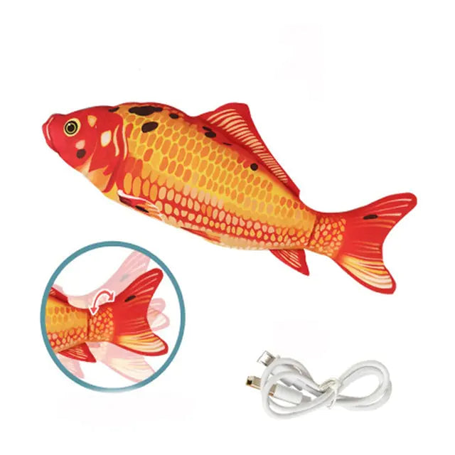 Pet Interactive Electronic Floppy Fish Toys