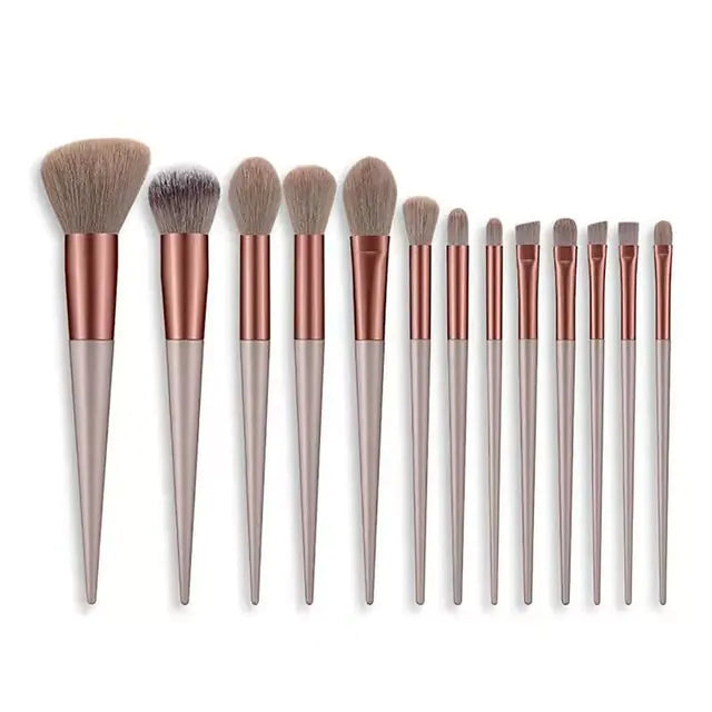 Soft 'N' Fluffy Makeup Brushes Set 13pcs