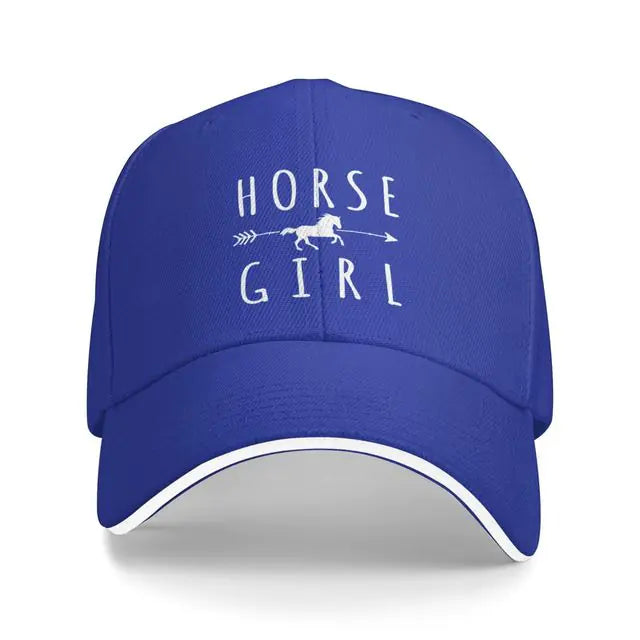 Horse Girl Riders Racer Cap