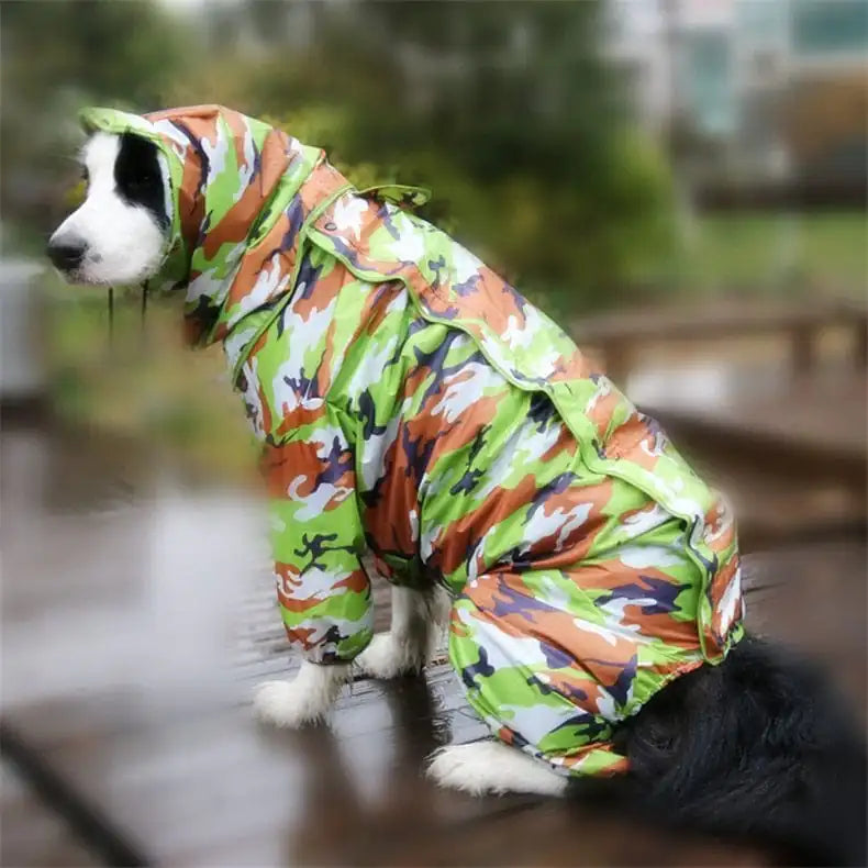 Dog Waterproof Raincoat Jumpsuit