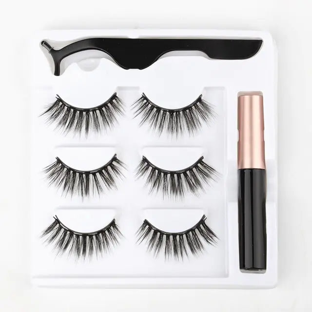 Magnetic 3D Mink Eyelashes