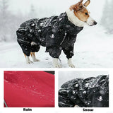 Outdoor Waterproof Dog Coat