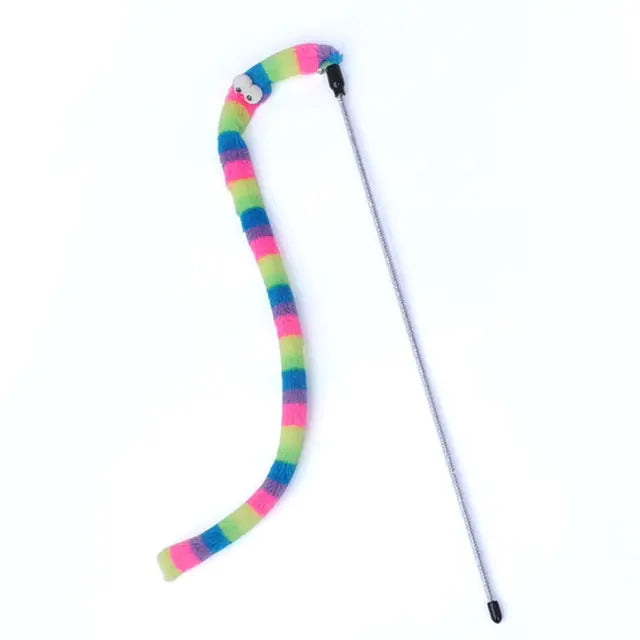 Interactive Funny Caterpillar Cat Toy