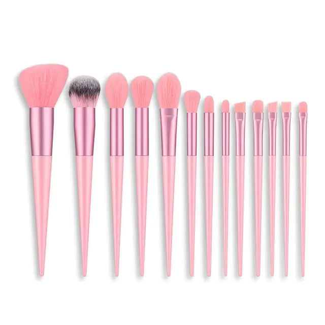 Soft 'N' Fluffy Makeup Brushes Set 13pcs