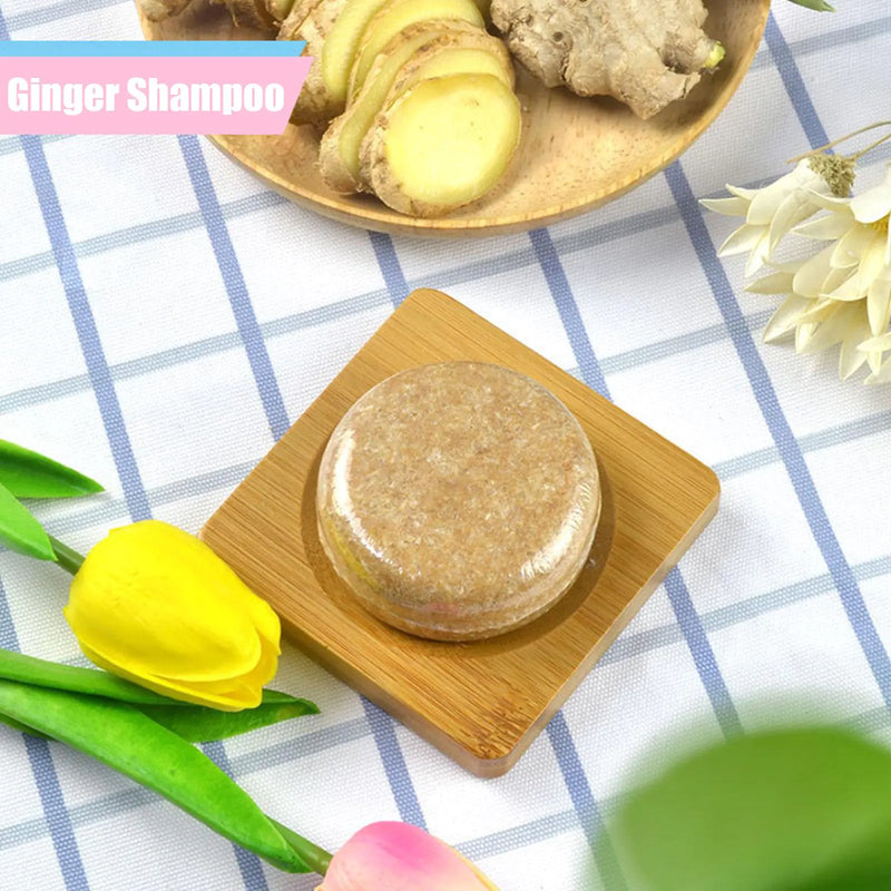 Ginger Polygonum Soap Hair Growth Shampoo