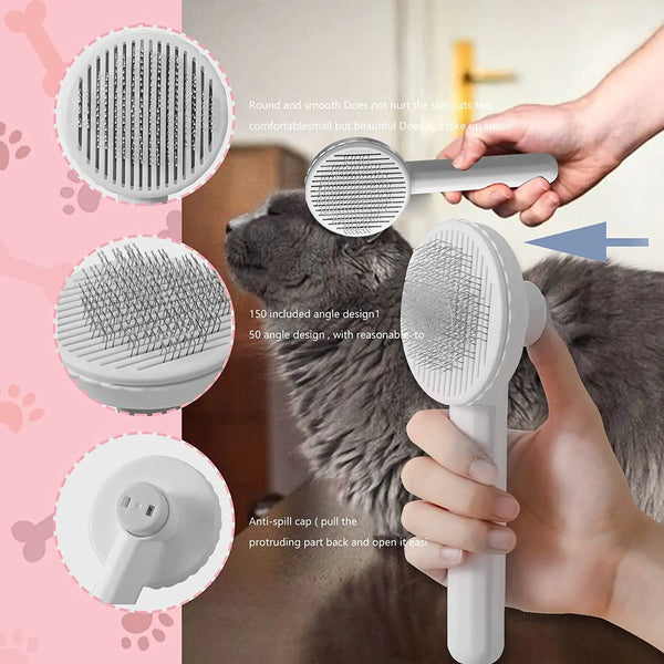 One-key Hair Brush