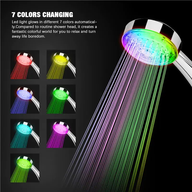 LED Head Shower