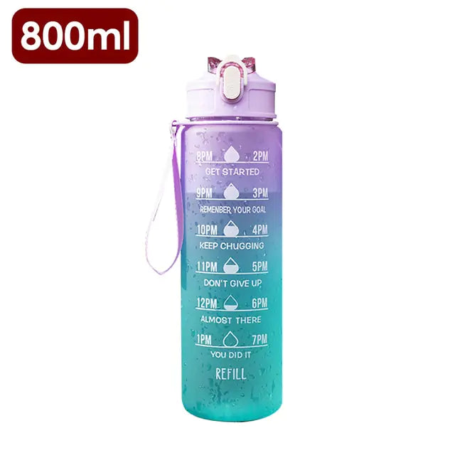 Water Bottle With LEVEL Marker