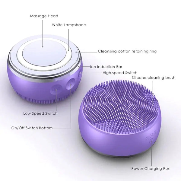 Silicone Electric Facial Cleansing Brush