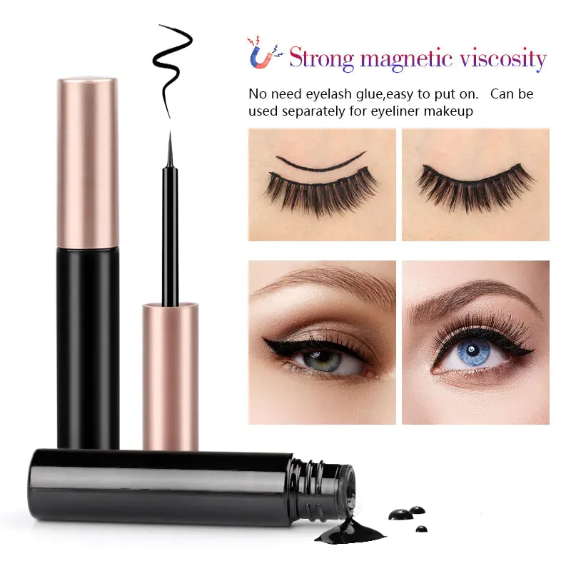 Magnetic 3D Mink Eyelashes