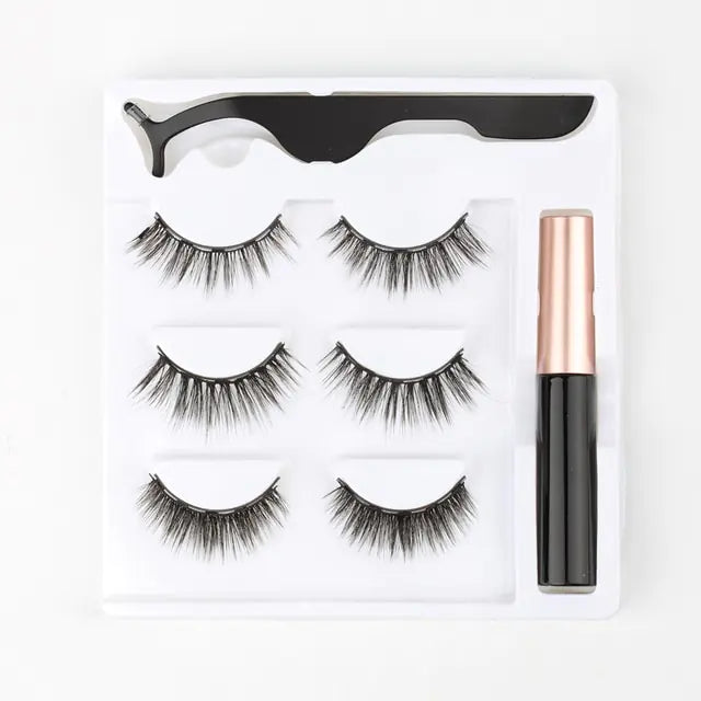 Magnetic 3D Mink Eyelashes