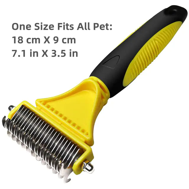 Self Cleaning Pumpkin Pet Brush