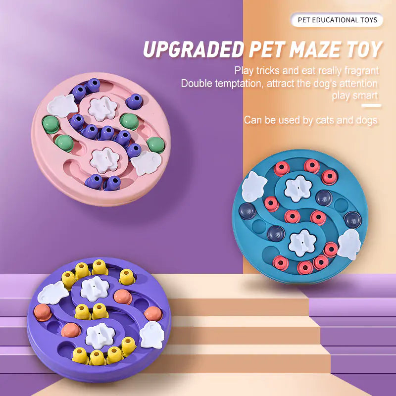 Slow Feeder Puzzle Toy For Dogs