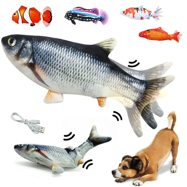 Pet Interactive Electronic Floppy Fish Toys