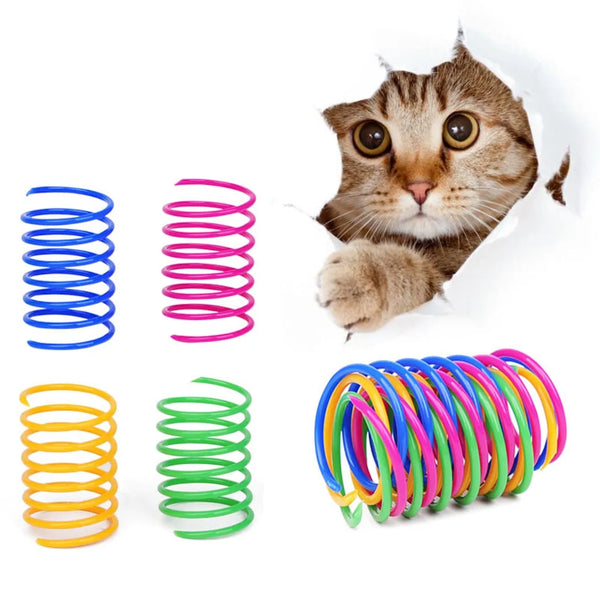 4pc Funny Pet Toy Spring