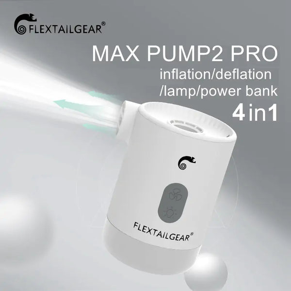 Max Pump Pro 4-in-1 Portable Mini Air Pump Electric Inflator