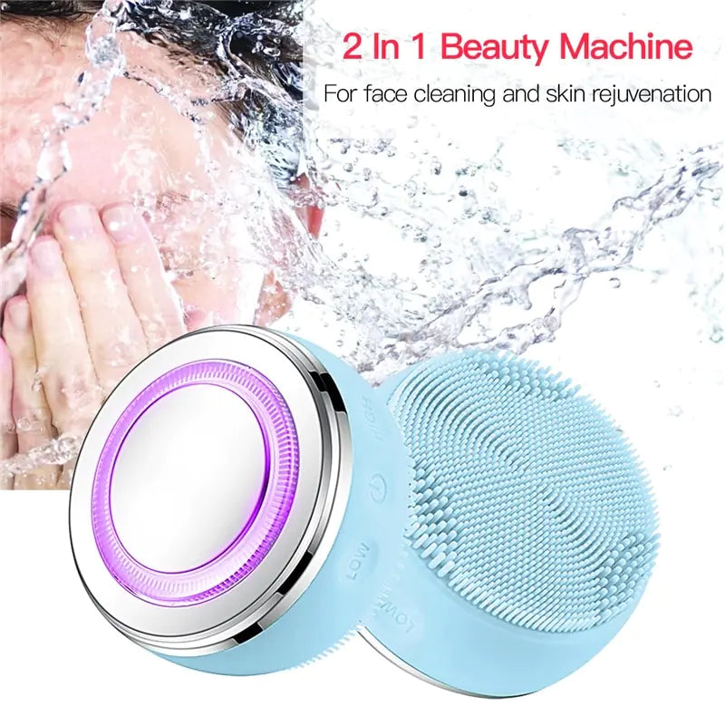 Silicone Electric Facial Cleansing Brush