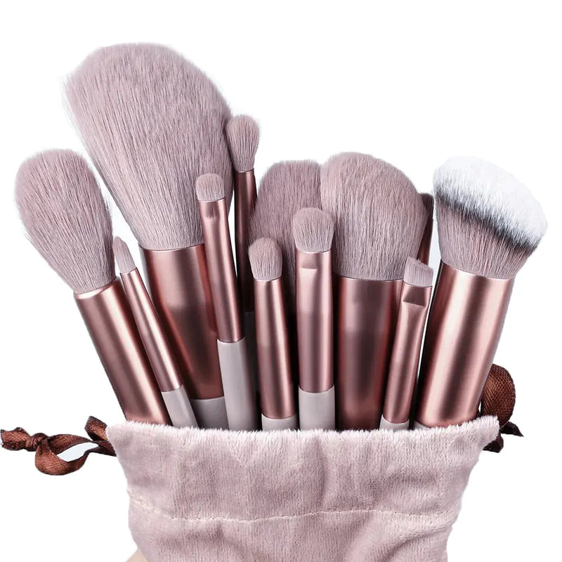 Soft 'N' Fluffy Makeup Brushes Set 13pcs