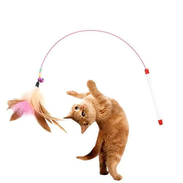 Feather Tease Cat Toy