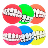 Silicon Chew Ball Teeth Toy for Large Breeds