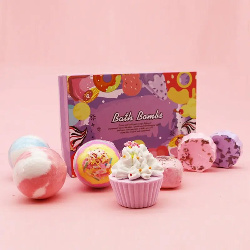 Bubble Spa Bath Bomb Set