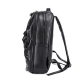 Thick Leather Large Capacity Backpack