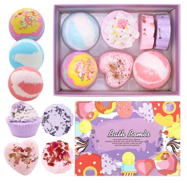 Bubble Spa Bath Bomb Set