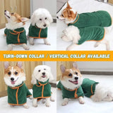 Super Absorbent Pet Bathrobe