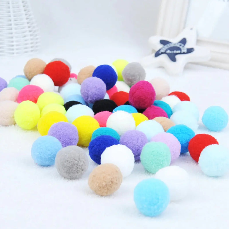 Pom Pom Chew Ball Cat Toy