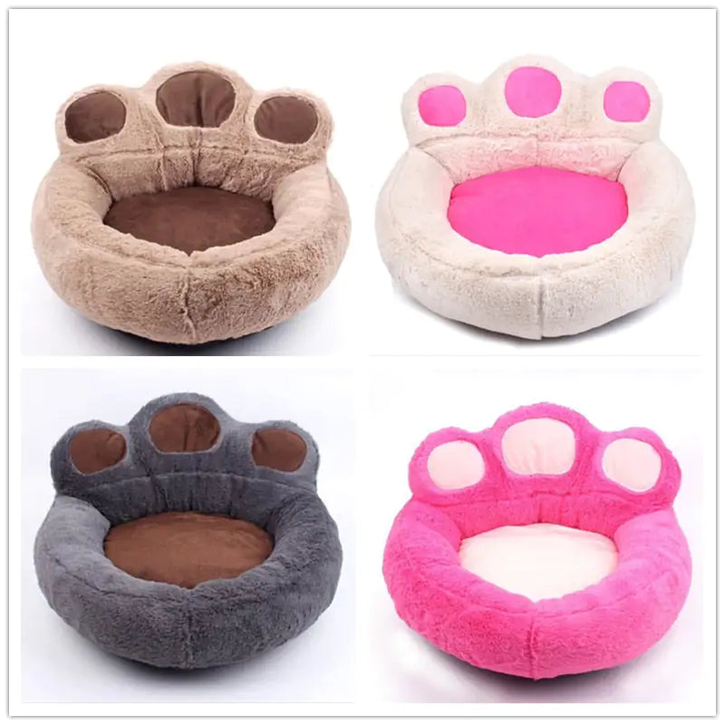 Paw Shape Washable Dog Bed