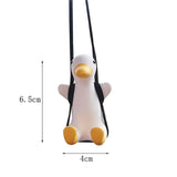 Swing Duck Rearview Mirror Pendant